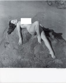 BUNNY YEAGER Vintage Pin Up Litho  Model DIANE WEBBER