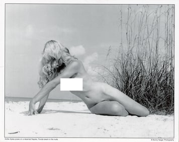 BUNNY YEAGER Vintage Pin Up Litho  Model DOTTIE SYKES