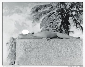 BUNNY YEAGER Vintage Pin Up Litho  Model DOTTIE SYKES