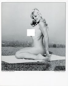 BUNNY YEAGER Vintage Pin Up Litho  Model BABETTE BARDOT
