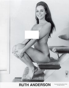 BUNNY YEAGER Vintage Pin Up Litho  Model RUTH ANDERSON