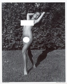 BUNNY YEAGER Vintage Pin Up Litho  Model RUTH ANDERSON
