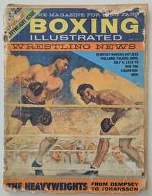Vintage BOXING Magazine  From Dempsey to Johansson June 1960
