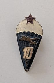 Badge of Excellent Parachutist of the 10th Armed Forces of the USSR