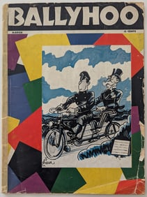 1932 BALLYHOO Magazine- Cartoons Humor Satire