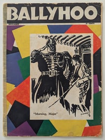 1932 BALLYHOO Magazine- Cartoons Humor Satire