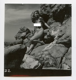 ANDRÉ DE DIENES Vintage Photo 1950s - 1960s Artistic Nude Study