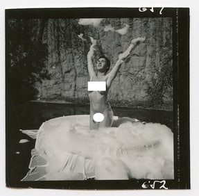 ANDRÉ DE DIENES Vintage Photo 1950s - 1960s Artistic Nude Study