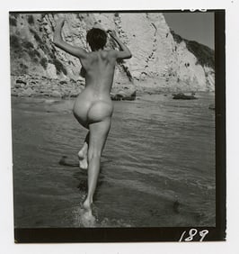 ANDRÉ DE DIENES Vintage Photo 1950s - 1960s Artistic Nude Study