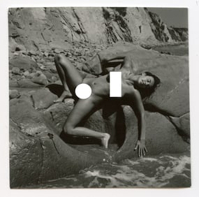 ANDRÉ DE DIENES Vintage Photo 1950s - 1960s Artistic Nude Study