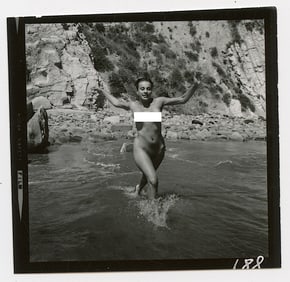 ANDRÉ DE DIENES Vintage Photo 1950s - 1960s Artistic Nude Study