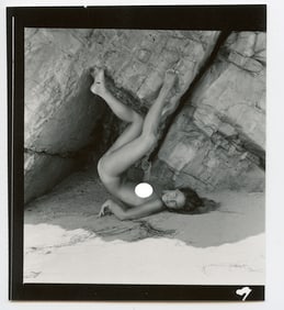 ANDRÉ DE DIENES Vintage Photo 1950s - 1960s Artistic Nude Study