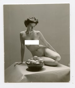 ANDRÉ DE DIENES Vintage Photo 1950s - 1960s Artistic Nude Study