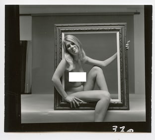 ANDRÉ DE DIENES Vintage Photo 1950s - 1960s Artistic Nude Study
