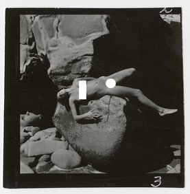 ANDRÉ DE DIENES Vintage Photo 1950s - 1960s Artistic Nude Study
