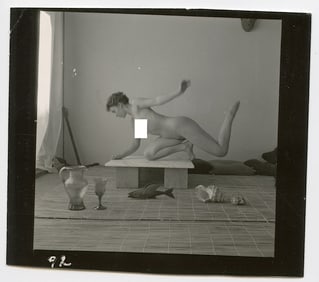 ANDRÉ DE DIENES Vintage Photo 1950s - 1960s Artistic Nude Study