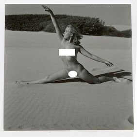 ANDRÉ DE DIENES Vintage Photo 1950s - 1960s Artistic Nude Study