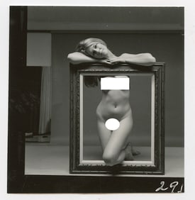 ANDRÉ DE DIENES Vintage Photo 1950s - 1960s Artistic Nude Study