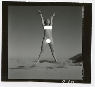 ANDRÉ DE DIENES Vintage Photo 1950s - 1960s Artistic Nude Study