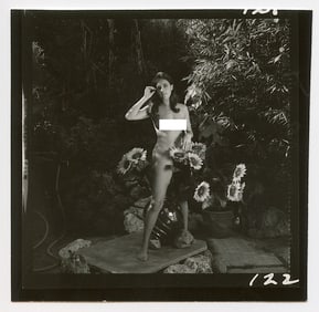 ANDRÉ DE DIENES Vintage Photo 1950s - 1960s Artistic Nude Study