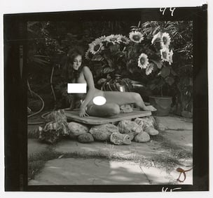 ANDRÉ DE DIENES Vintage Photo 1950s - 1960s Artistic Nude Study