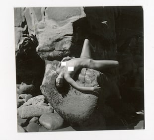 ANDRÉ DE DIENES Vintage Photo 1950s - 1960s Artistic Nude Study