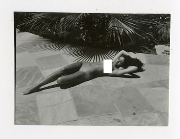 ANDRÉ DE DIENES Vintage Photo 1950s - 1960s Artistic Nude Study