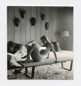 ANDRÉ DE DIENES Vintage Photo 1950s - 1960s Artistic Nude Study