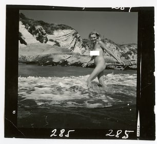 ANDRÉ DE DIENES Vintage Photo 1950s - 1960s Artistic Nude Study