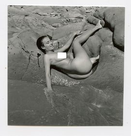 ANDRÉ DE DIENES Vintage Photo 1950s - 1960s Artistic Nude Study