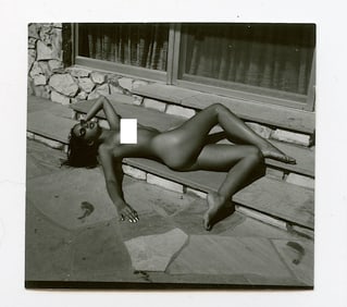 ANDRÉ DE DIENES Vintage Photo 1950s - 1960s Artistic Nude Study