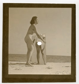 ANDRÉ DE DIENES Vintage Photo 1950s - 1960s Artistic Nude Study