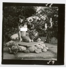ANDRÉ DE DIENES Vintage Photo 1950s - 1960s Artistic Nude Study