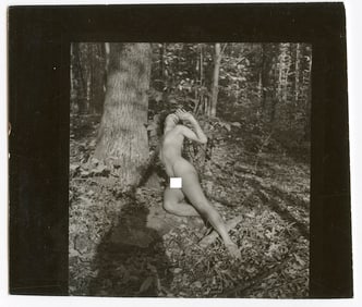ANDRÉ DE DIENES Vintage Photo 1950s - 1960s Artistic Nude Study