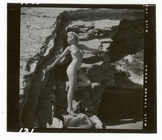 ANDRÉ DE DIENES Vintage Photo 1950s - 1960s Artistic Nude Study
