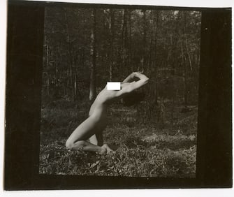 ANDRÉ DE DIENES Vintage Photo 1950s - 1960s Artistic Nude Study