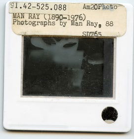 Vintage Art Quality Slide Photograph MAN RAY