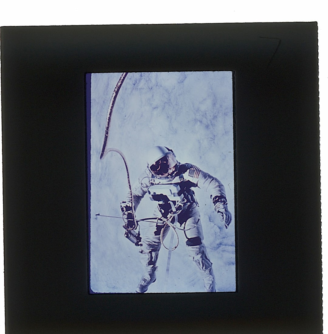 Vintage Slide Photograph NASA Space Gemini Mission (1 of 1)