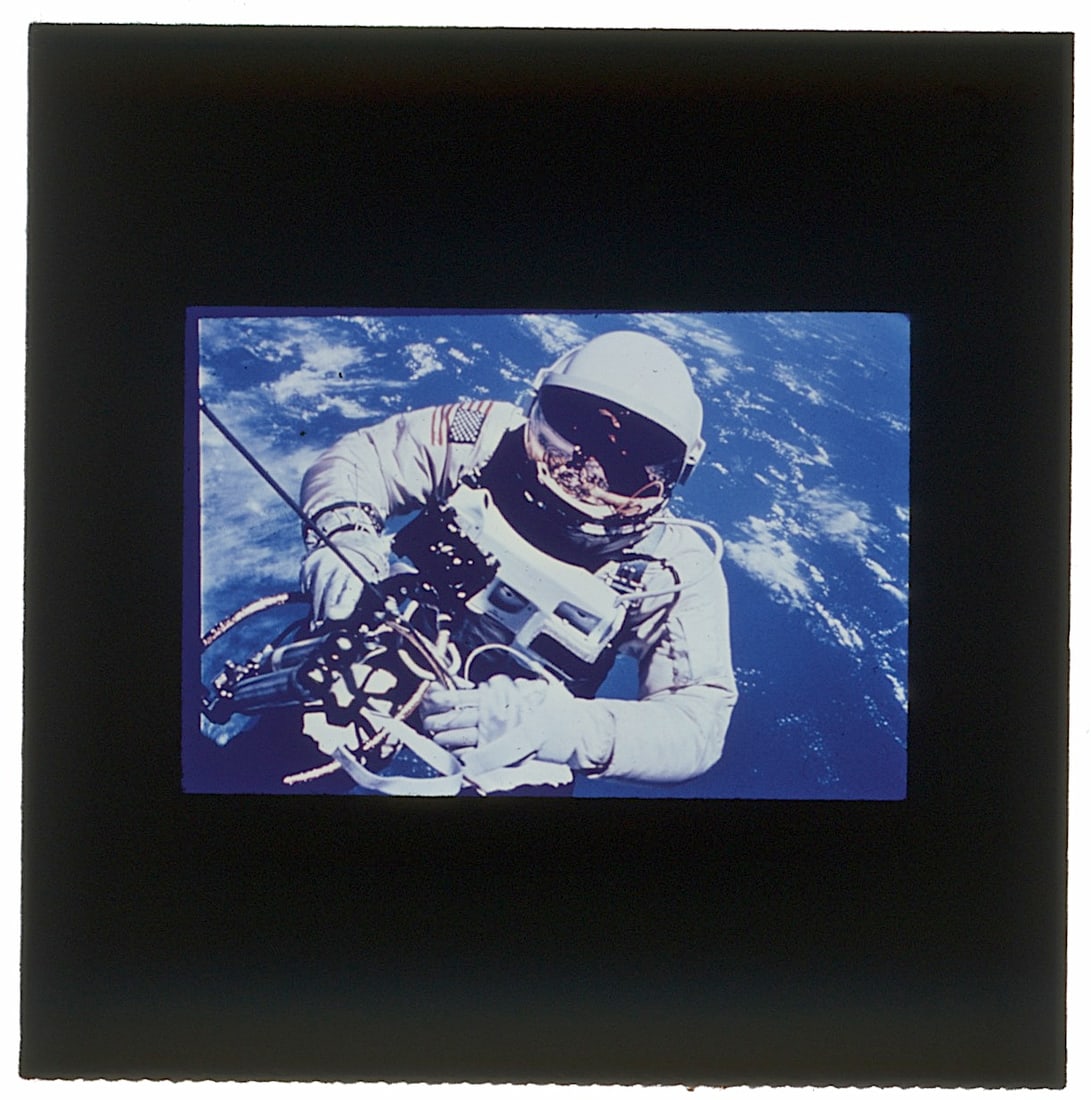 Vintage Slide Photograph NASA Space Gemini Mission (1 of 1)