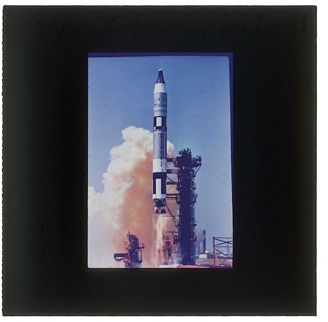 Vintage Slide Photograph NASA Space Gemini Mission (1 of 1)