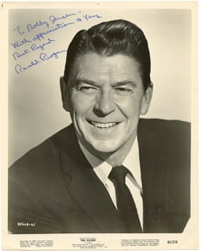 Original Pres. RONALD REAGAN Hand Signed Autographed Photo