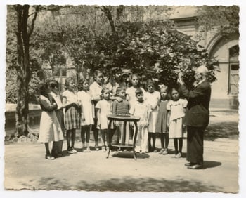 Original Type 1 Photo Mexico by HUGO BREHME (1882 - 1954)