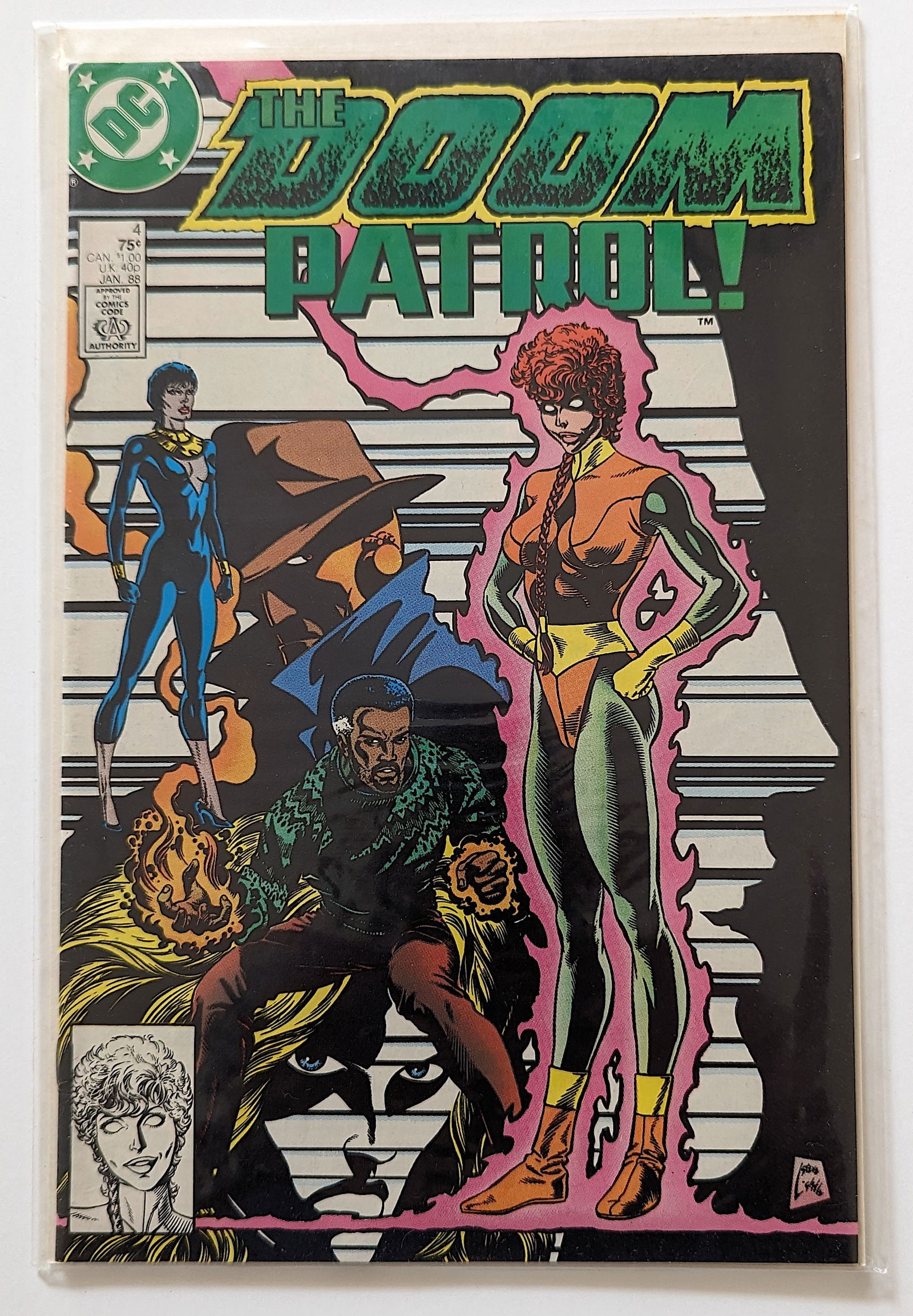 Vintage DC Comic DOOM PATROL No. 4 (1 of 1)