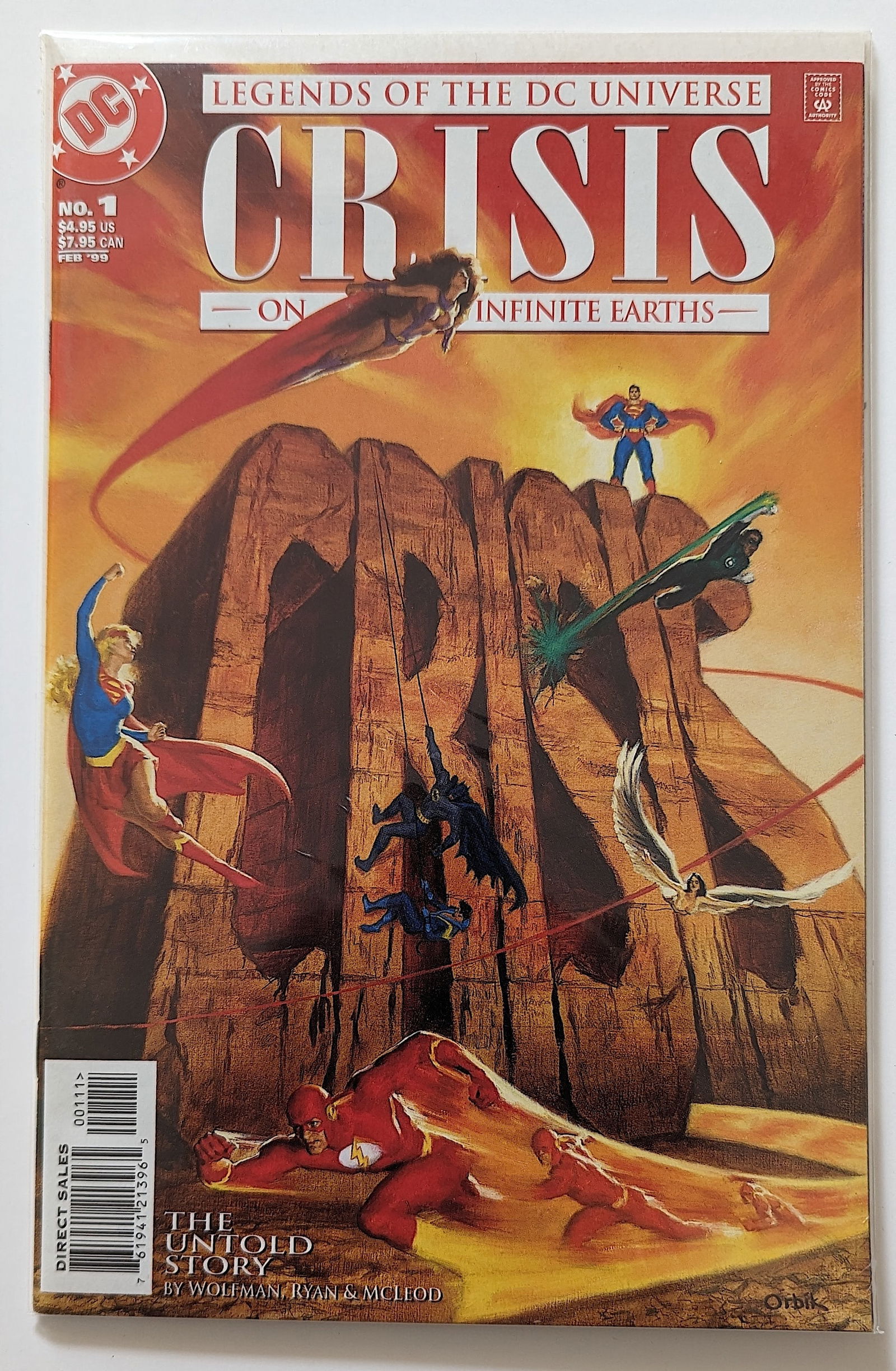 Vintage DC Comic CRISIS No. 1 (1 of 1)