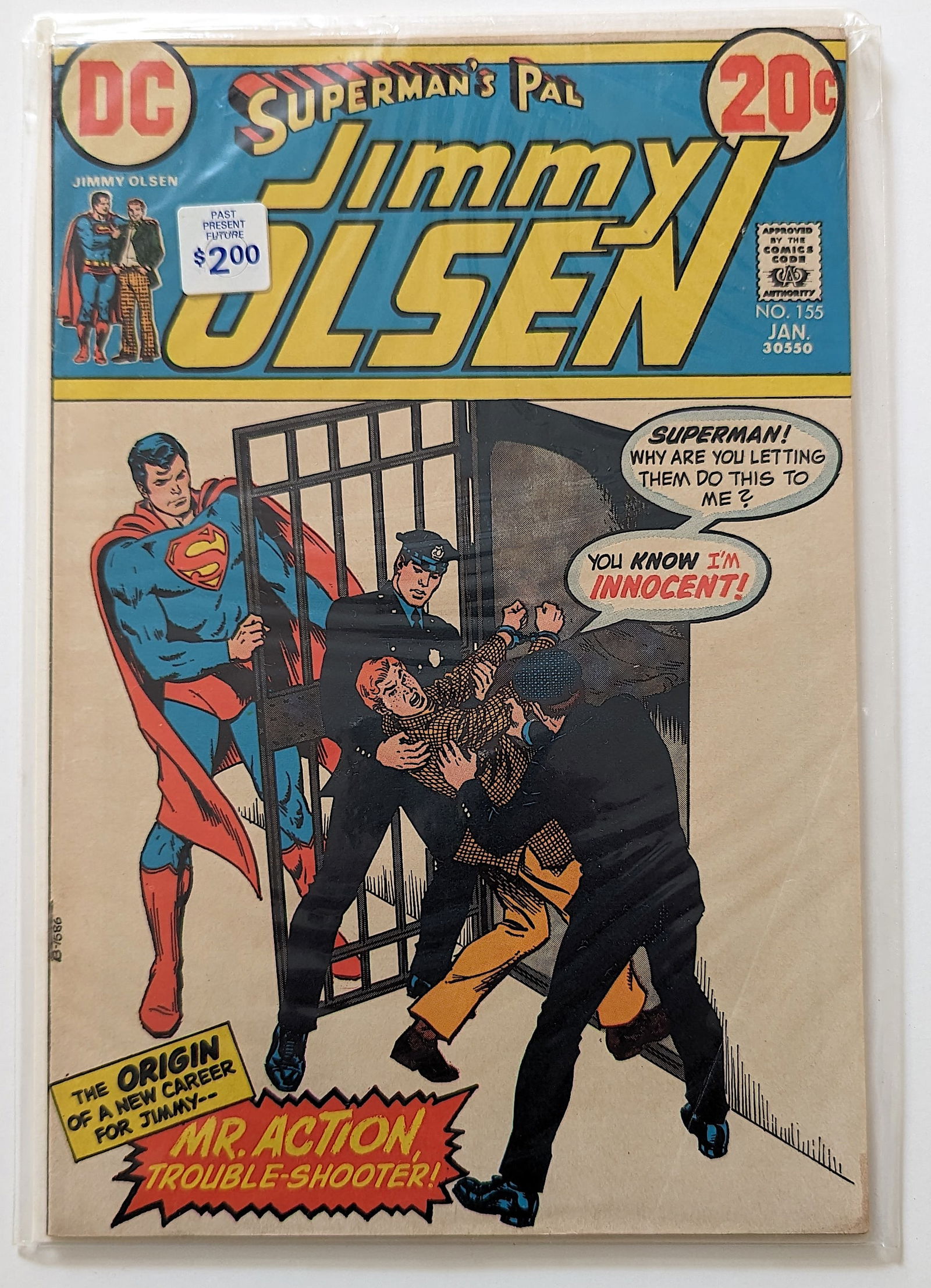Vintage DC Comic Jimmy Olsen No. 155 (1 of 1)