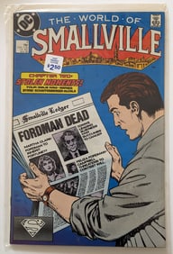 Vintage DC Comic The World Of Smallville, May 1988