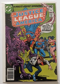 Vintage DC Comic Justice League Of America No. 175