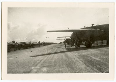 Original Vintage Photo  US Military Pacific War WW2