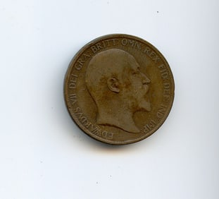 PENNY 1903 UK GREAT BRITAIN Coin
