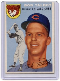 Bob Talbot 1954 Topps #229 Chicago Cubs Baseball Card